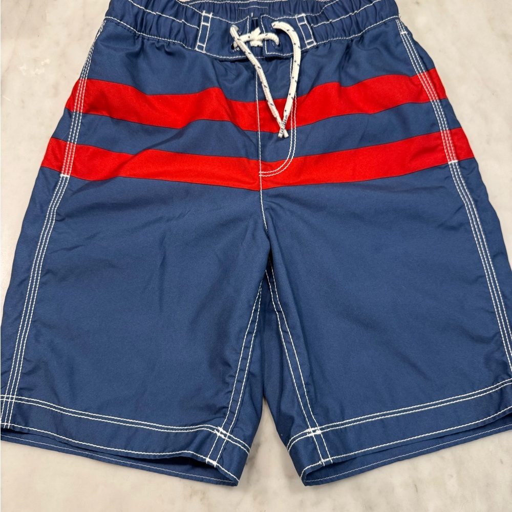 GAP SURF Boy’s Blue and Red Board Short/Swim Trunks Size Small (6-7)